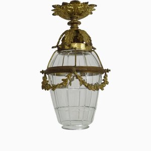 19th Century Empire Bronze Lantern