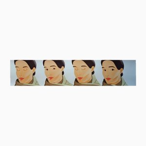 Alex Katz, Eyes Open Eyes Closed, 2017, Sérigraphie en 36 couleurs