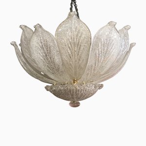 Murano Glass Ceiling Lamp from Barovier & Toso, 1960s