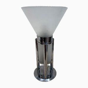 Französische Art Deco Tischlampe von Jean-Boris Lacroix, 1930er