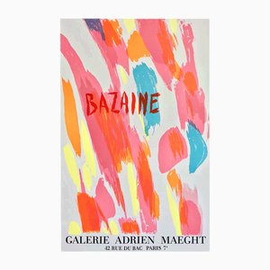 Litografia originale Jean Bazaine Poster, 1979