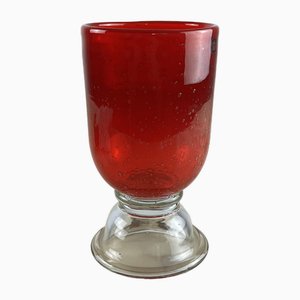 Colored Glass Cup in Murano, Italy, 1980s