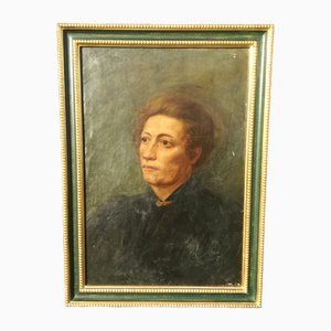 Portrait of Rosa Tommaso, 1870, Oil on Canvas, Framed