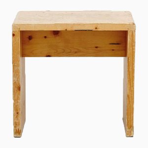 Taburete vintage de Charlotte Perriand para Les Arcs