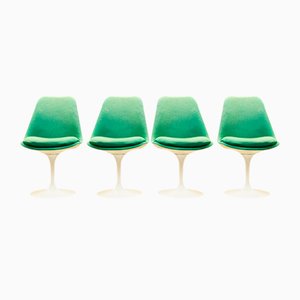 Mid-Century Tulip Chairs by Eero Saarinen for Knoll Inc. / Knoll International, Set of 4