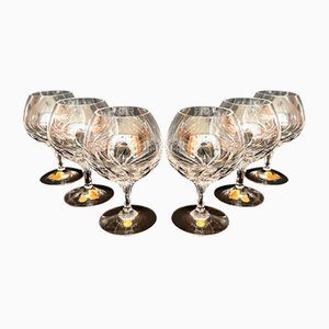 Bicchieri da cognac Fleurie Series di Nachtmann, Germania, anni '80, set di 6