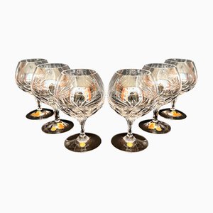 Fleurie Series Cognac Glasses from Nachtmann, Germany, 198s0, Set of 6