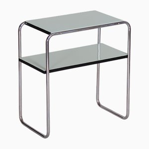 Tavolino Art Déco in acciaio cromato di Marcel Breuer per Thonet, Germania, anni '30