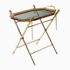 Rainy Brass Tablet Table attributed to Maison Bagues from Maison Baguès, 1970s