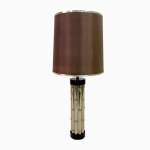Faux Bamboo Table Lamp, 1970s