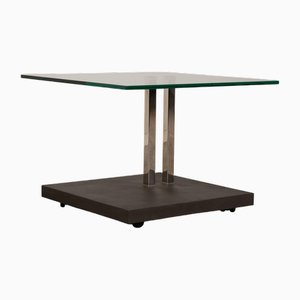 K925 Glass Coffee Table in Gray Concrete from Ronald Schmitt