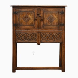 Oak Side Cabinet, 1890s