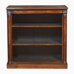 19th-Century Rosewood Open Bookcase