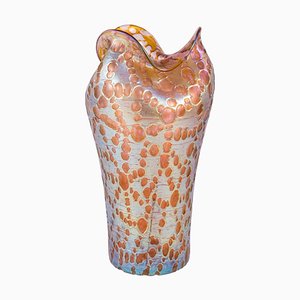 Vase Loetz rose Orbulin ca. 1900