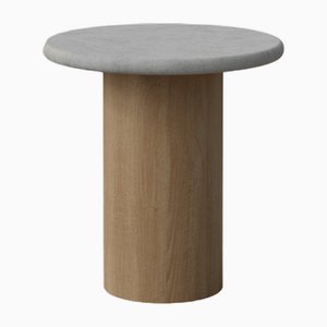 Raindrop 400 Table in Microcrete and Oak by Fred Rigby Studio