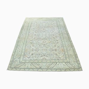 Turkish Oriental Low Pile Neutral Area Rug