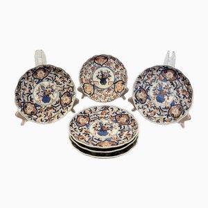 Japanese Imari Plates, 1900s, Set of 6