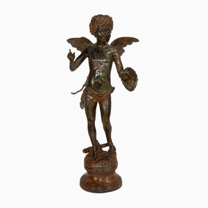 Cupid, Early 1800s, Large Bronze