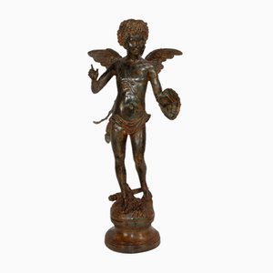 Cupido, principios del siglo XIX, bronce grande
