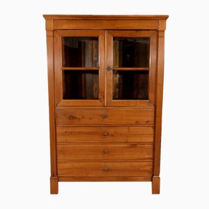 Empire Era Display Cabinet in Cherry, Early 19th Century