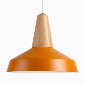 Eikon Circus Pendant Lamp in Turmeric and Oak from Schneid Studio