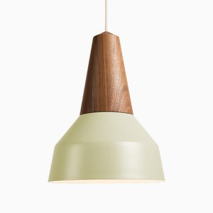 Eikon Basic Pistache Pendant Lamp in Walnut from Schneid Studio