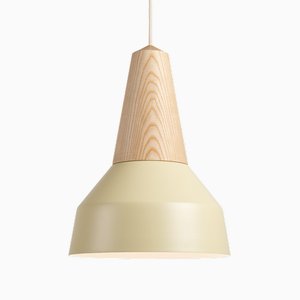 Eikon Basic Wax Pendant Lamp in Ash from Schneid Studio