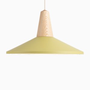 Eikon Shell Pendant in Olive and Ash from Schneid Studio