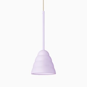 Lámpara colgante Figura Stream en lila de Schneid Studio