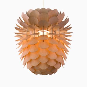 Medium Zappy Lamp in Oak from Schneid Studio