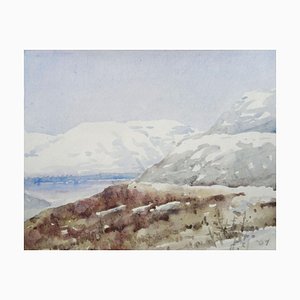 Herberts Mangolds, Ice Breaker, 1969, Watercolor on Paper