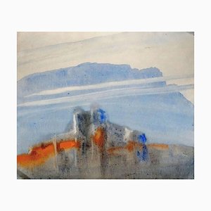 Herberts Mangolds, Abend, 20. Jh., Aquarell auf Papier