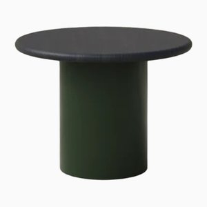 Table Raindrop 500 en Chêne Noir et Vert Mousse par Fred Rigby Studio