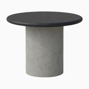 Raindrop 500 Tisch aus schwarzer Eiche & Microcrete von Fred Rigby Studio