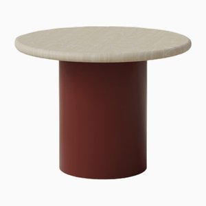 Raindrop 500 Table in Ash and Terracotta by Fred Rigby Studio