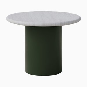 Table Raindrop 500 en Chêne Blanc et Vert Mousse par Fred Rigby Studio