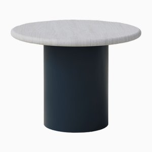 Raindrop 500 Tisch in Weißer Eiche und Mitternachtsblau von Fred Rigby Studio
