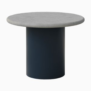 Raindrop 500 Table in Microcrete and Midnight Blue by Fred Rigby Studio