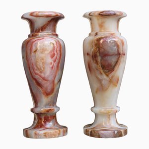 Couple of Vases in Zebrato Zebrato by Angelo Mangiarotti, 1960, Set of 2