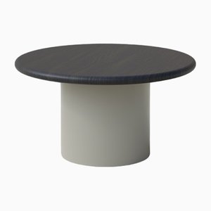 Raindrop 600 Table in Black Oak and Pebble Grey by Fred Rigby Studio