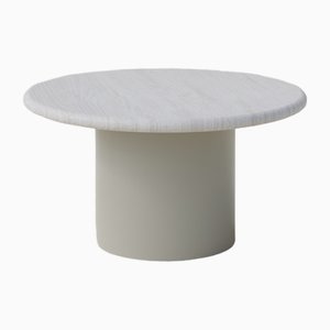 Raindrop 600 Table in White Oak and Pebble Grey by Fred Rigby Studio