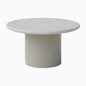 Table Raindrop 600 en Chêne Blanc et Gris Galet par Fred Rigby Studio