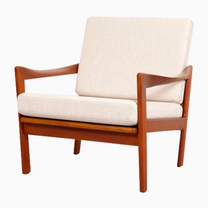 Danish Teak Lounge Chair by Illum Wikelso for Niels Eilersen, 1960s