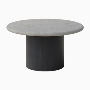 Raindrop 600 Table in Microcrete and Black Oak by Fred Rigby Studio