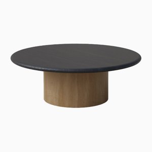 Raindrop 800 Table in Black Oak and Oak by Fred Rigby Studio
