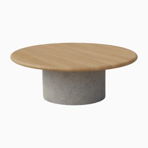 Raindrop 800 Table in Oak and Microcrete by Fred Rigby Studio