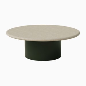 Table Raindrop 800 en Frêne et Vert Mousse par Fred Rigby Studio