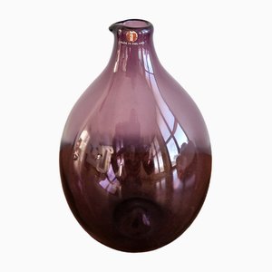 Purple Glass I-401 Bird Bottle or Vase by Timo Sarpaneva for Iittala, Finland, 1956