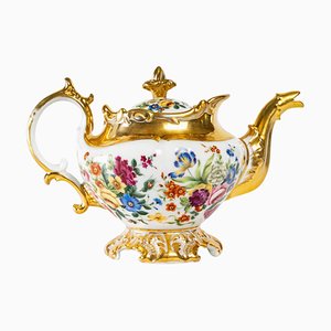 Teapot in Porcelain, Paris, 19th Century