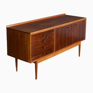 Short Mid-Century Teak & Rosewood Sideboard by Robert Heritage for Archie Shine, 1960s